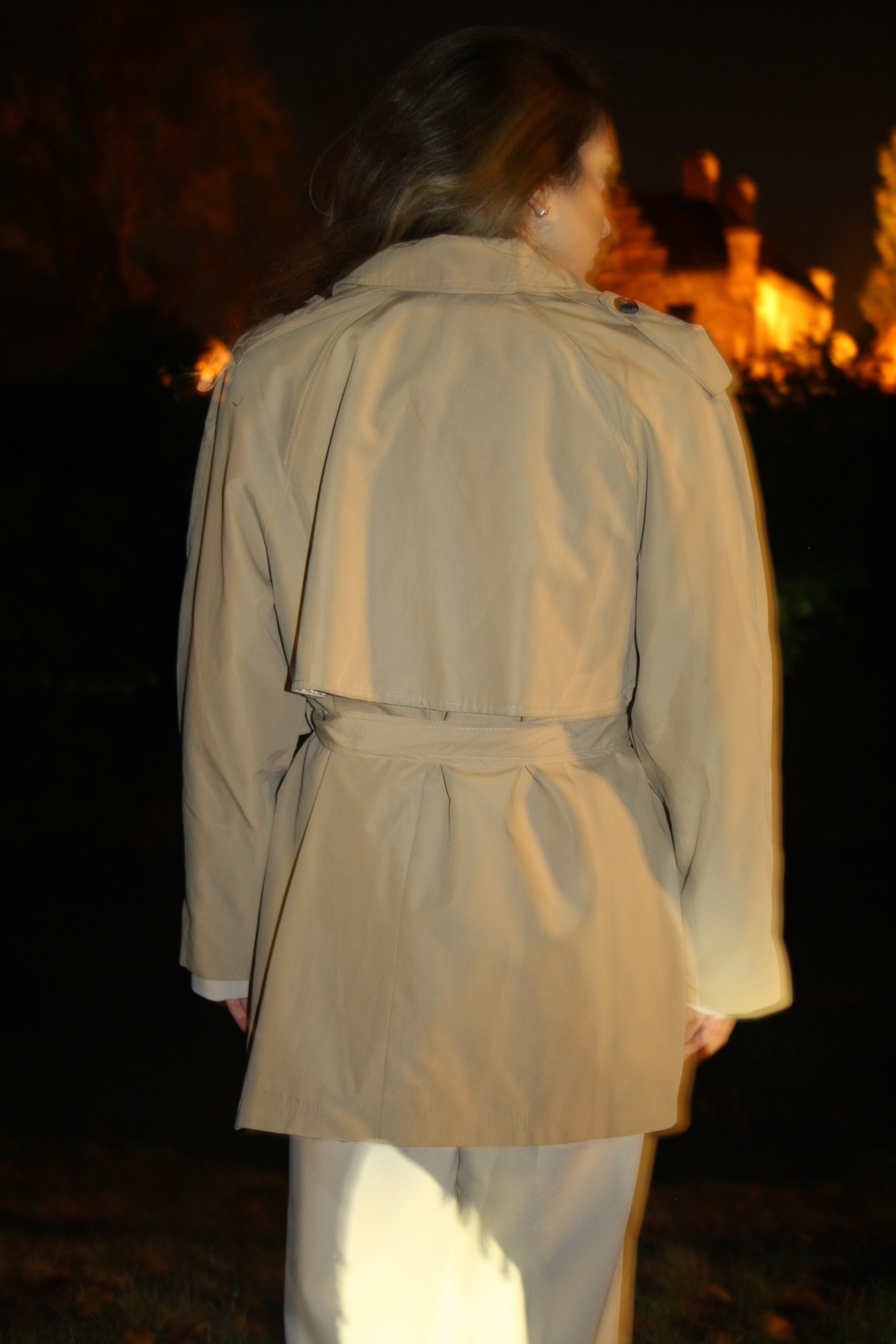 Zelin Kort Trenchcoat
