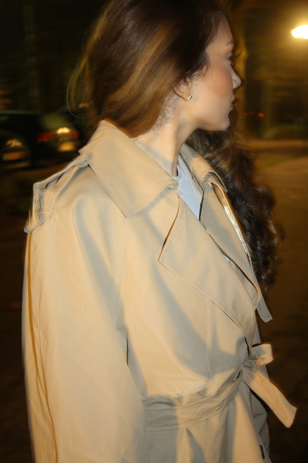 Zelin Kort Trenchcoat